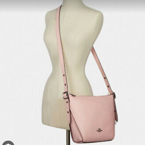 EUC COACH Pebbled Leather Small Duffle Bag Crossbody (21377) - Picture 7 of 7